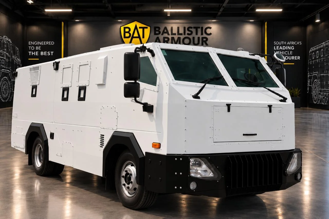 UD corner monocoque armoured vehicle